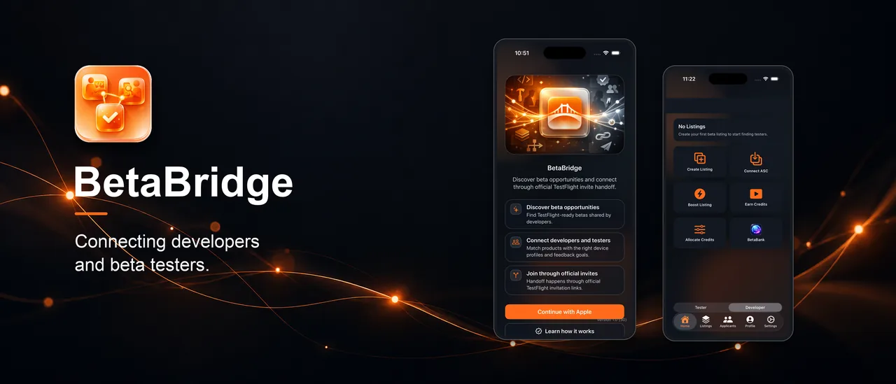 Beta Bridge app showcase