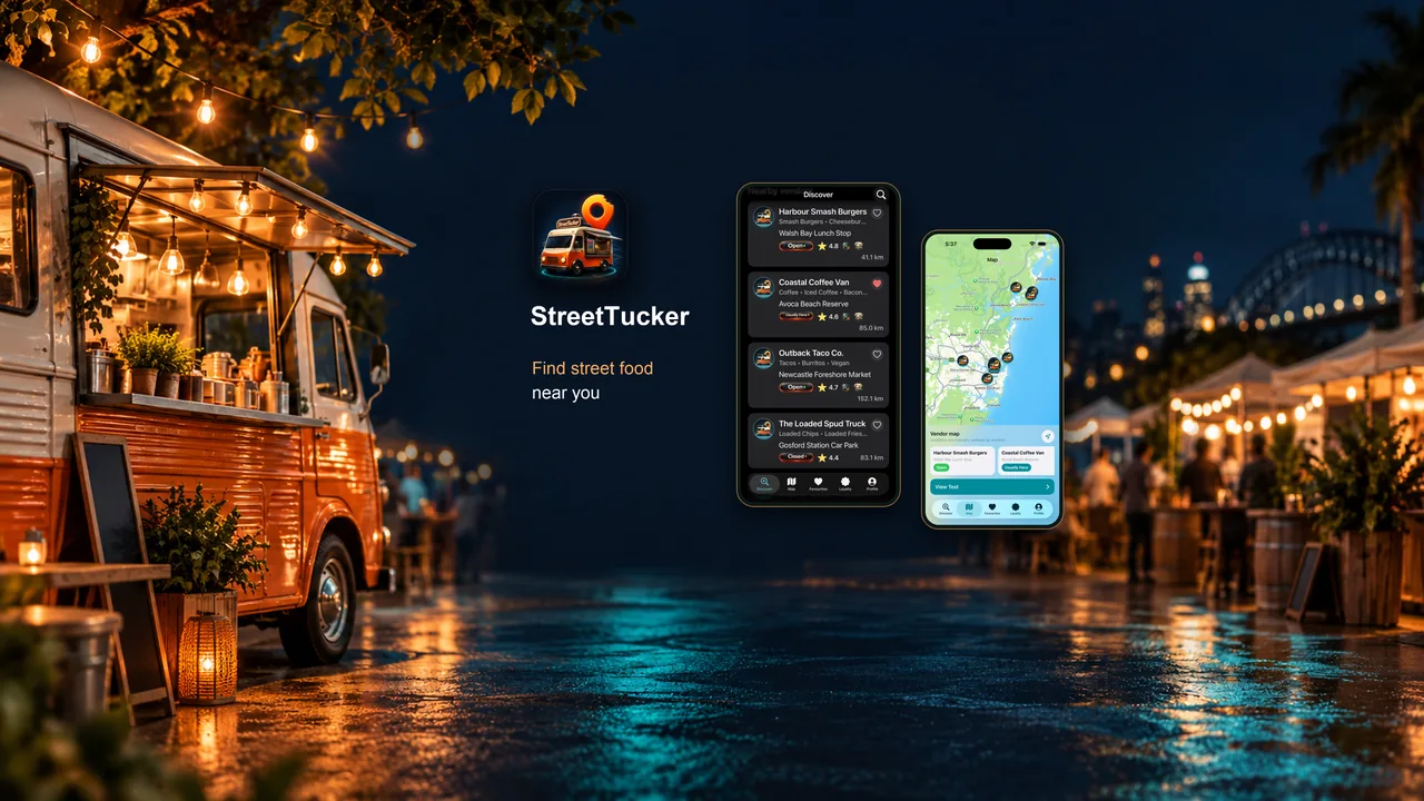 StreetTucker app showcase