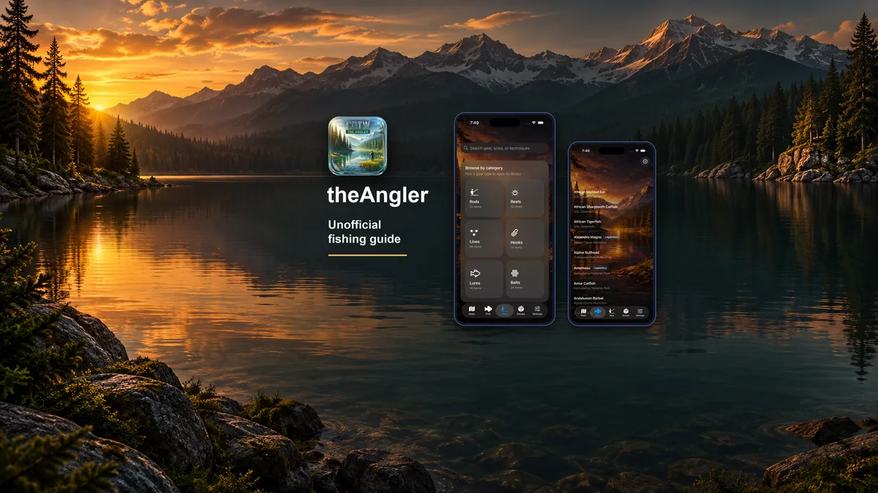 theAngler app showcase